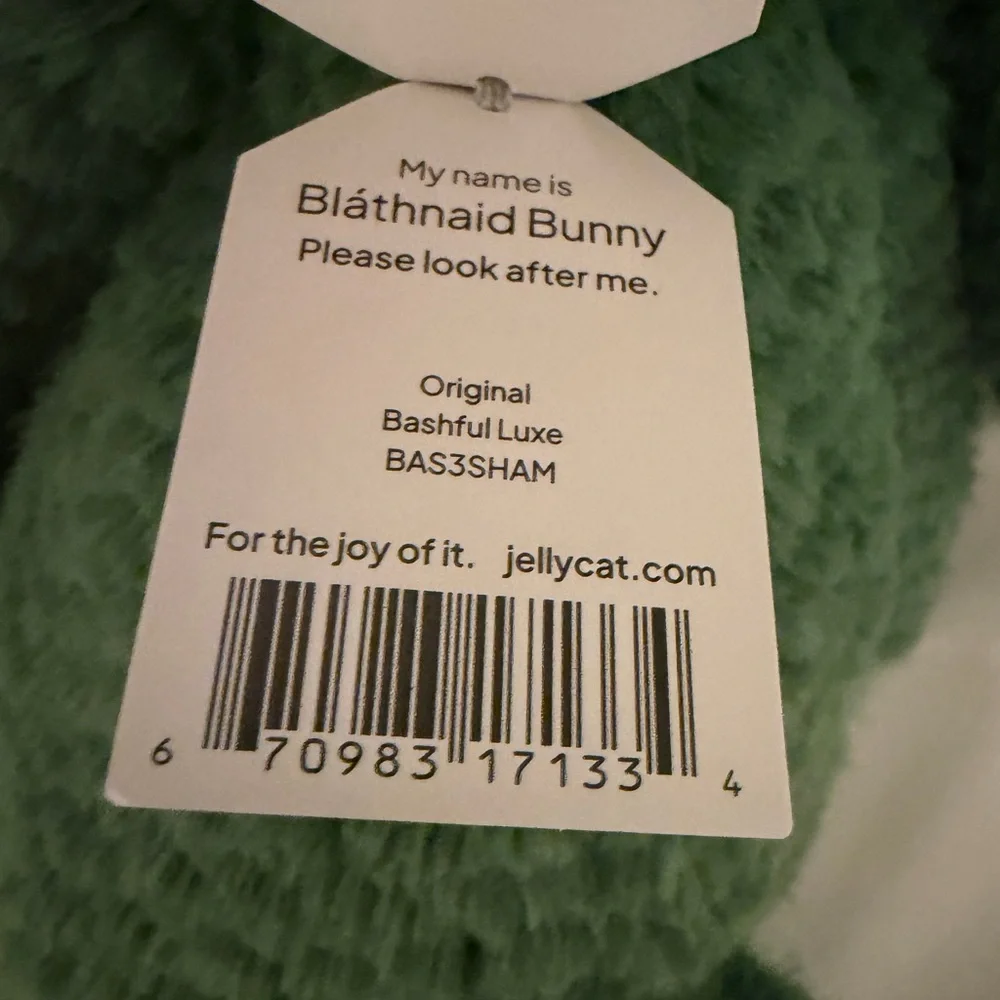 Jellycat Bláthnaid Bunny - Ireland Exclusive - Picture 3 of 4